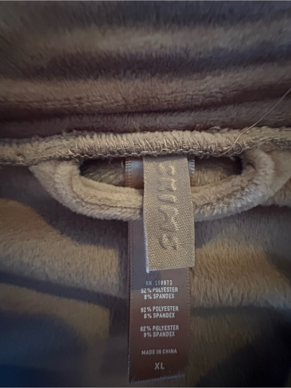 SKIMS Velour Wrap Robe Sienna Brown Size XL- NWOT - Picture 6 of 12